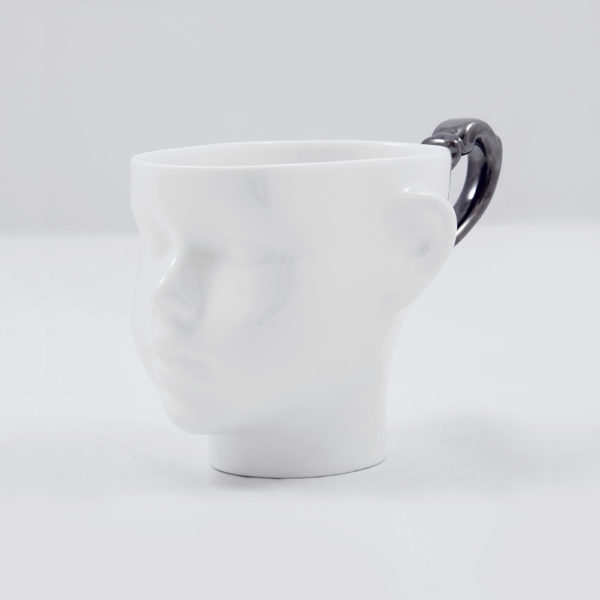 TASSE DOLL HEAD WEI  MIT PLATIN No W dka Online Shop