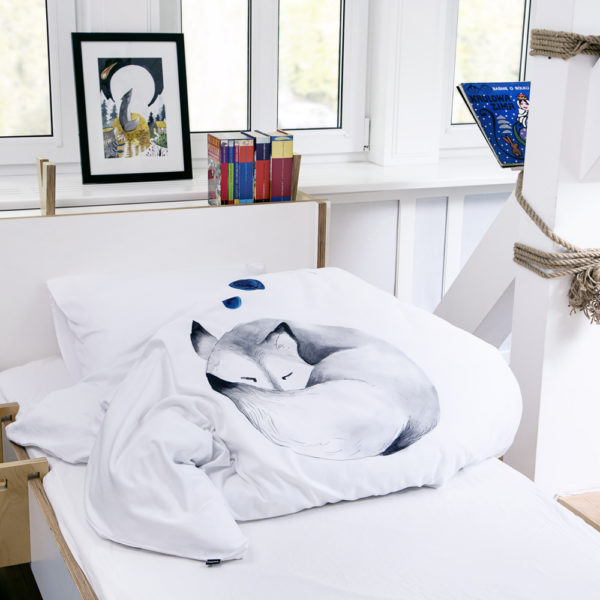 Kids Bedroom Linen kids bed linen sleeping wolf - no wódka online shop Kids Bedroom Linen kids bed linen sleeping wolf - no wódka online shop