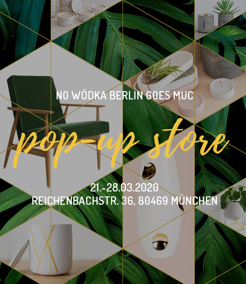 NO WÓDKA Pop-Up Store in München NO WÓDKA Pop-Up Store in München